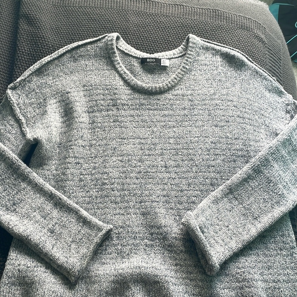 Oversized grey sweater from Urban Outfitters